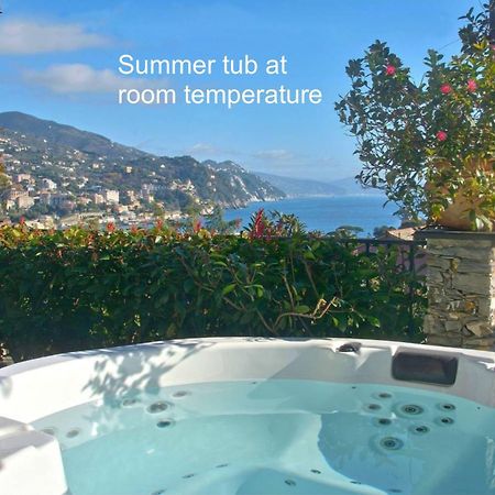 Villa Mares - Sea View, Free Garage Rapallo Exteriör bild